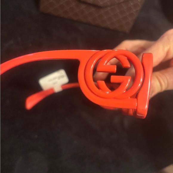 Gucci coral  Sunglasses Bold Statement Design main image 5